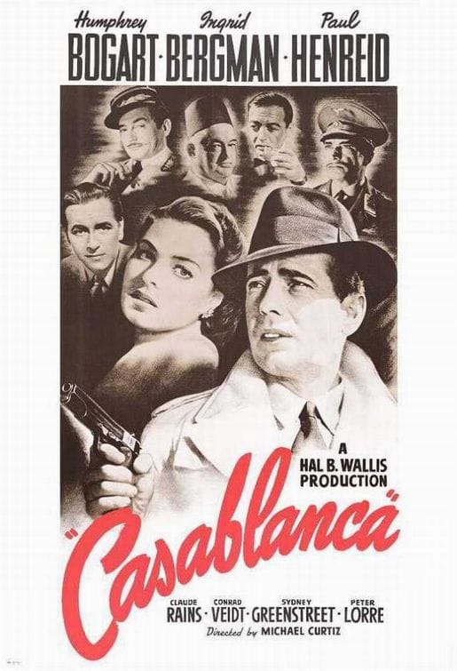 Casablanca Film Afişi